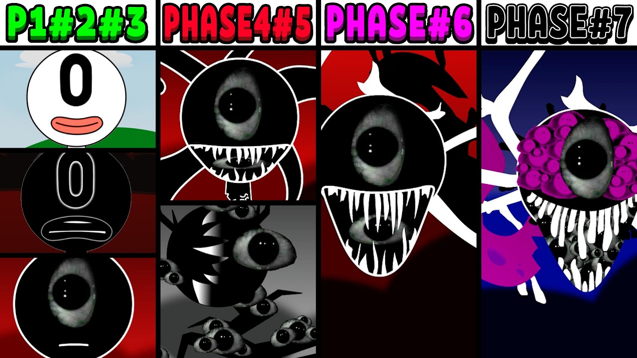 All Phases in New Incredibox Sprunki Oc of Zero: From Phase 1 to Phase 7