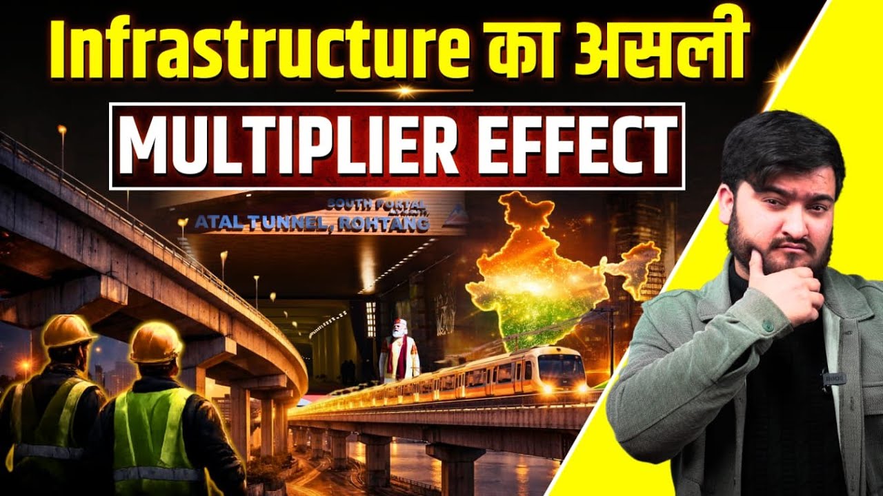 Infrastructure केवल सड़कों का जाल नहीं, पूरा ग्रोथ इंजन है: Economic Survey 2025-26 की असली कहानी