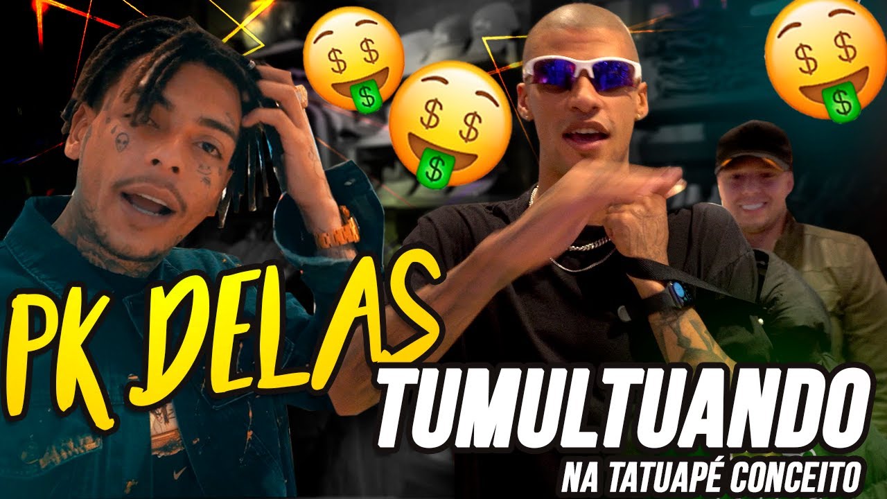 PK Delas e MC Kevin gasta mais de 16 Mil na Tatuapé Conceito!