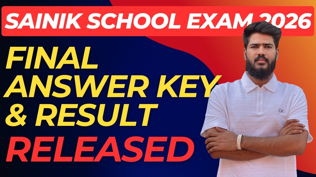 Sainik School Entrance Exam Result 2026 Released | Check Now | MeritList & Cut Off | LAKSHYA ACADEMY