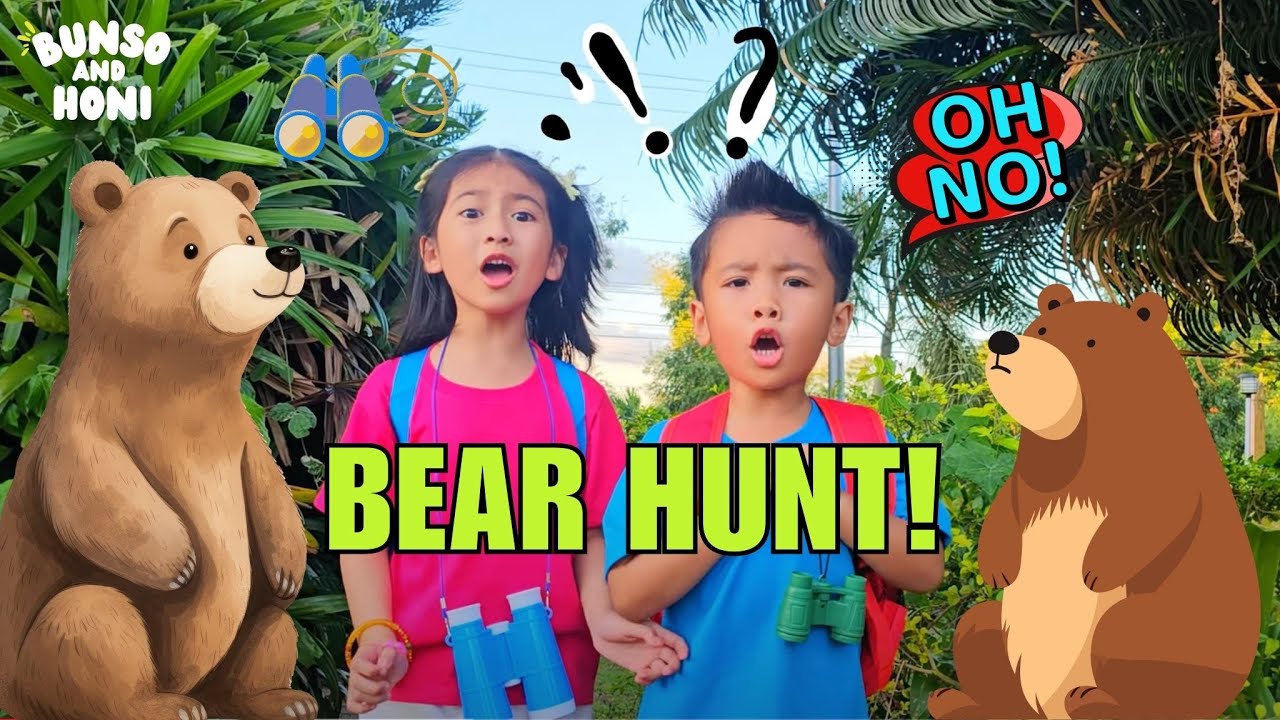 Kids Go on a Wild Bear Hunt Challenge!