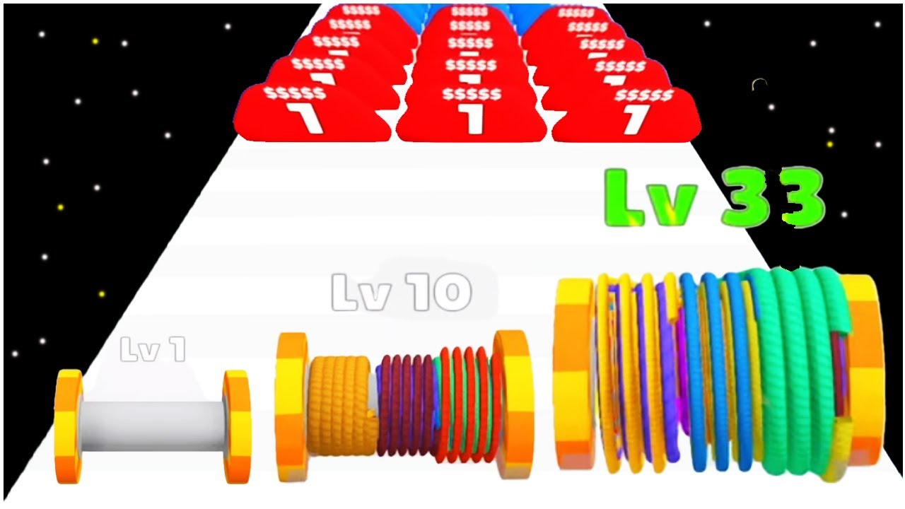 Spool Run - Gameplay Walkthrough - Levels 1-15