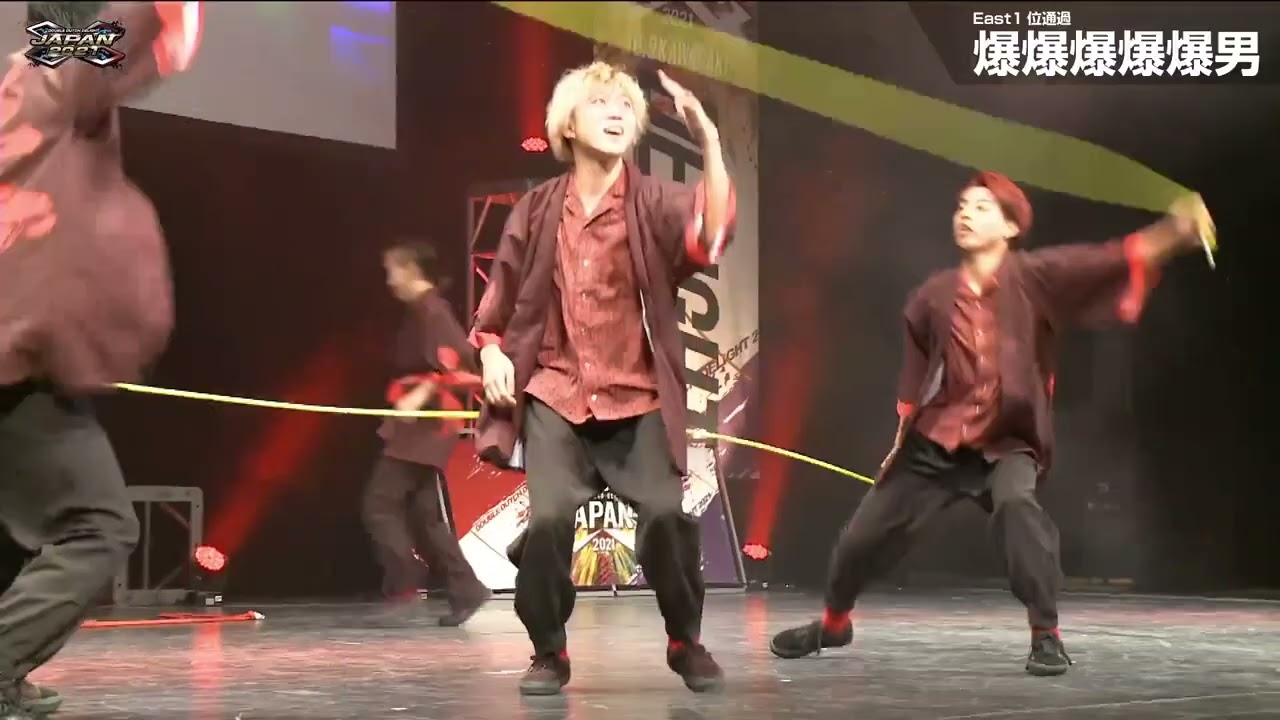 Open 4th Place 『爆爆爆爆爆男』 Double Dutch Delight Japan 2021