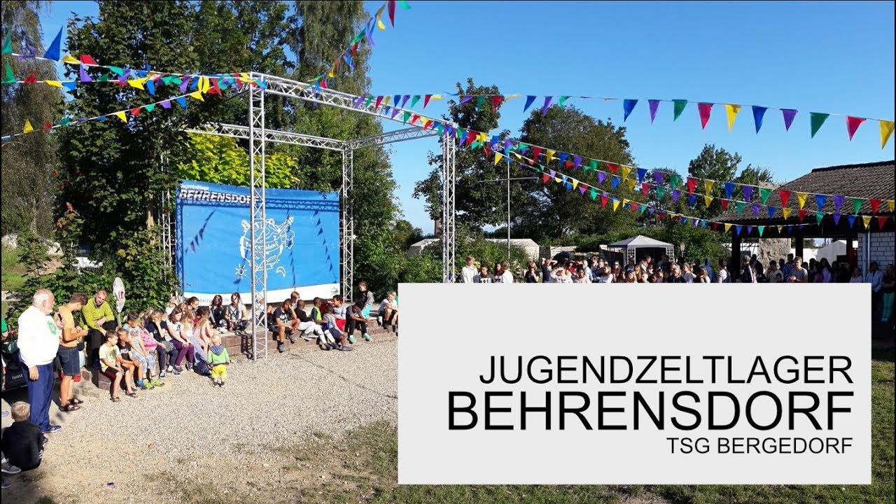 TSG Bergedorf Jugendzeltlager Behrensdorf