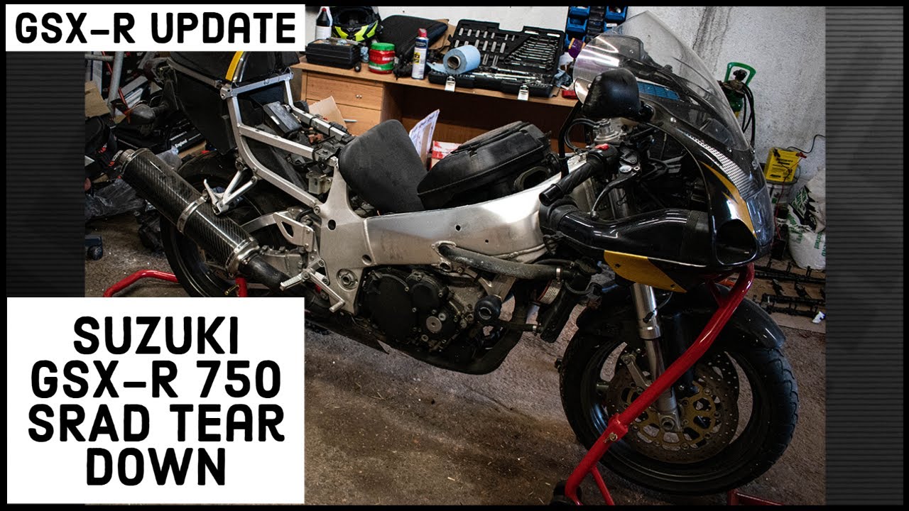 Suzuki GSX-R 750 SRAD Tear Down | Getting There Slowly