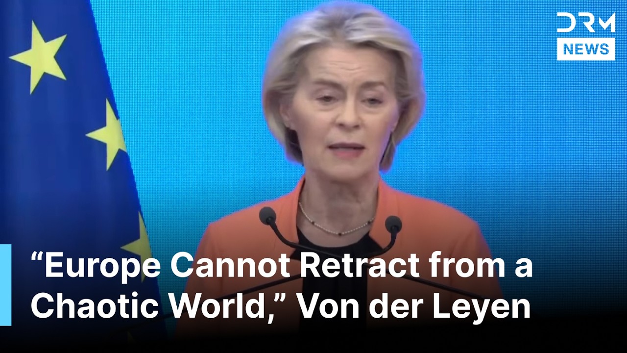 BREAKING: Von der Leyen Warns Europe Must Confront Iran Crisis and Middle East Threats | AC1B