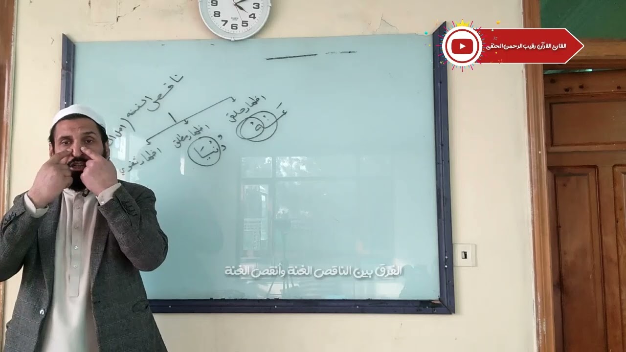 ۲۴ فبروری ۲۰۲۶ ناقص الغنة وفرقها مع أنقص الغنة 