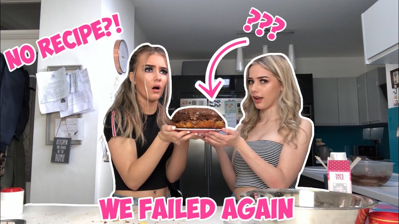 BAKING with NO RECIPE! *massive fail* | emandloz