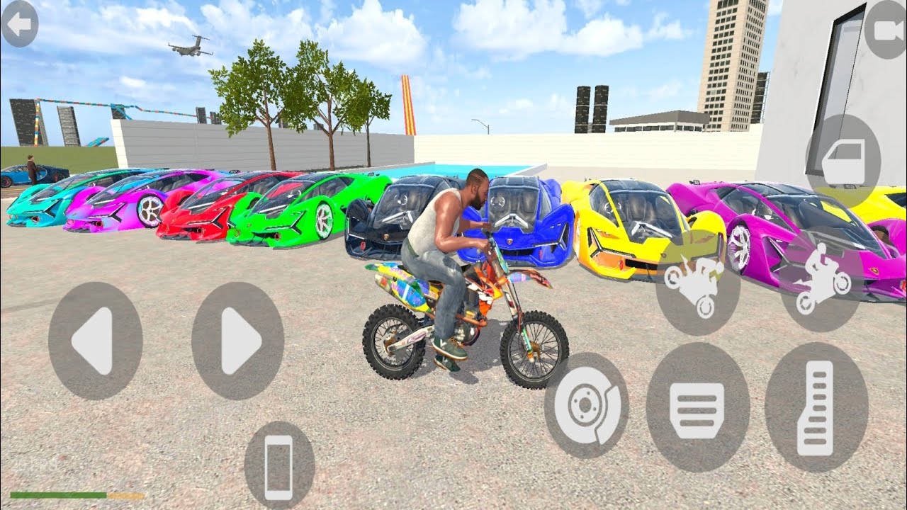 Franklin order new big bikes 😱 indian Bike Gt Simulator game Android play 1️⃣2️⃣