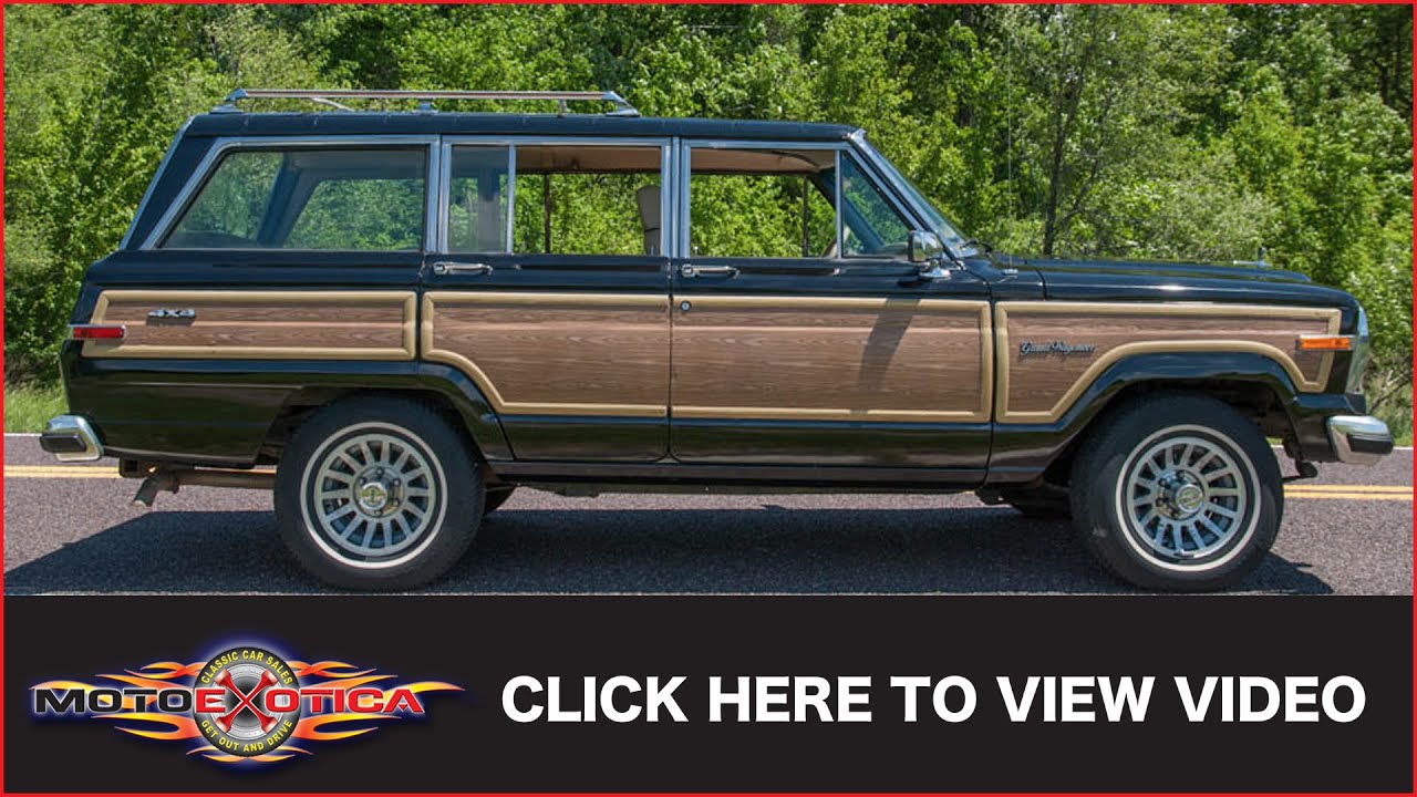 1991 Jeep Grand Wagoneer Final Edition (SOLD)