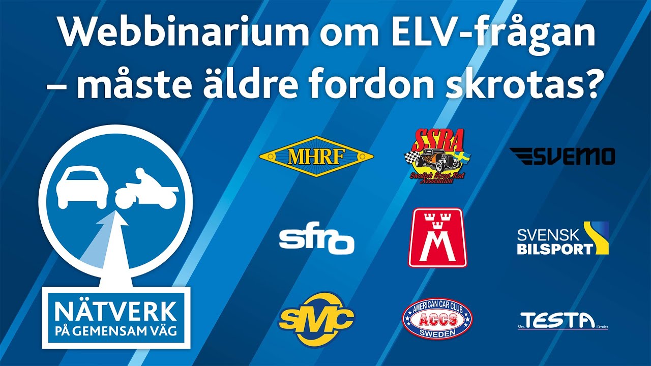 ELV-frågan– måste äldre fordon skrotas?