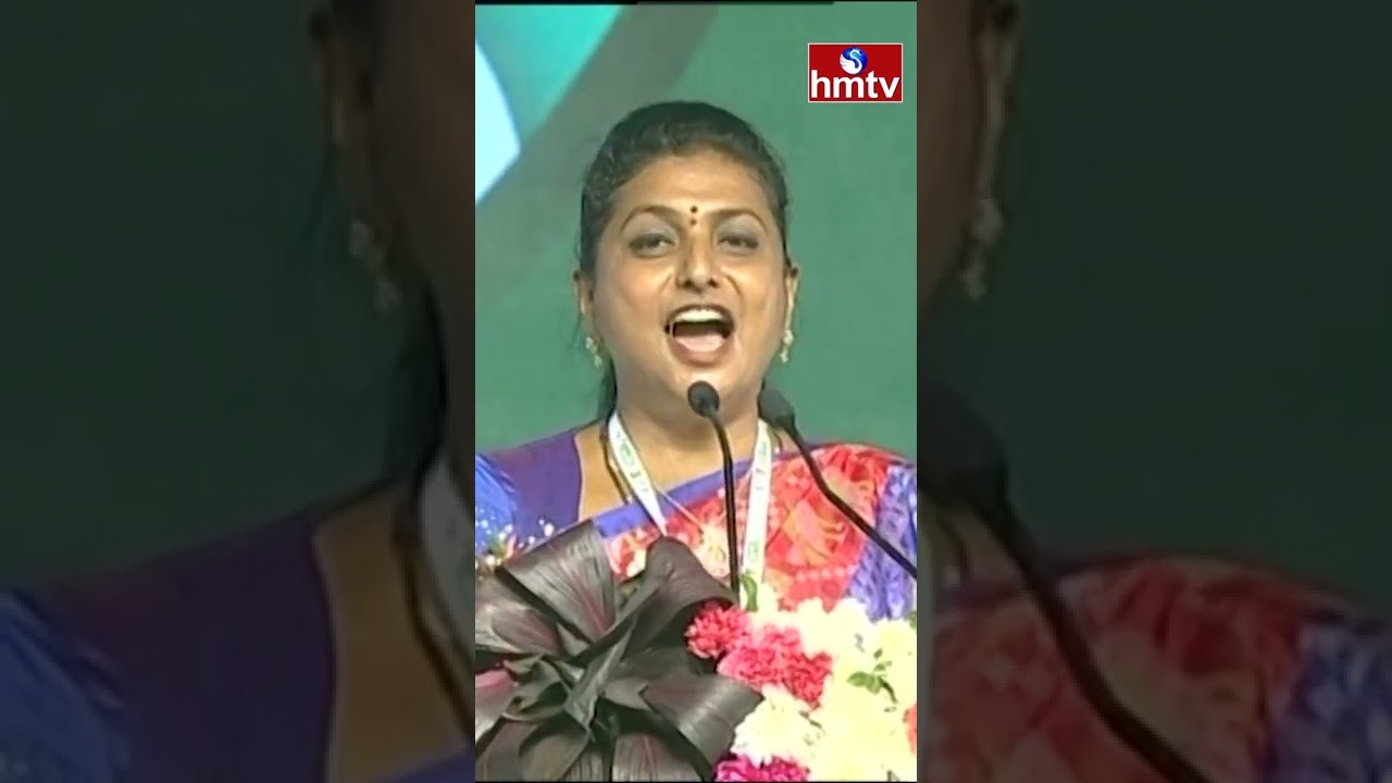 నాకు ఇది ప్లీనరీ లాగా కనిపించడం లేదు | Minister Roja About YCP Plenary | hmtv