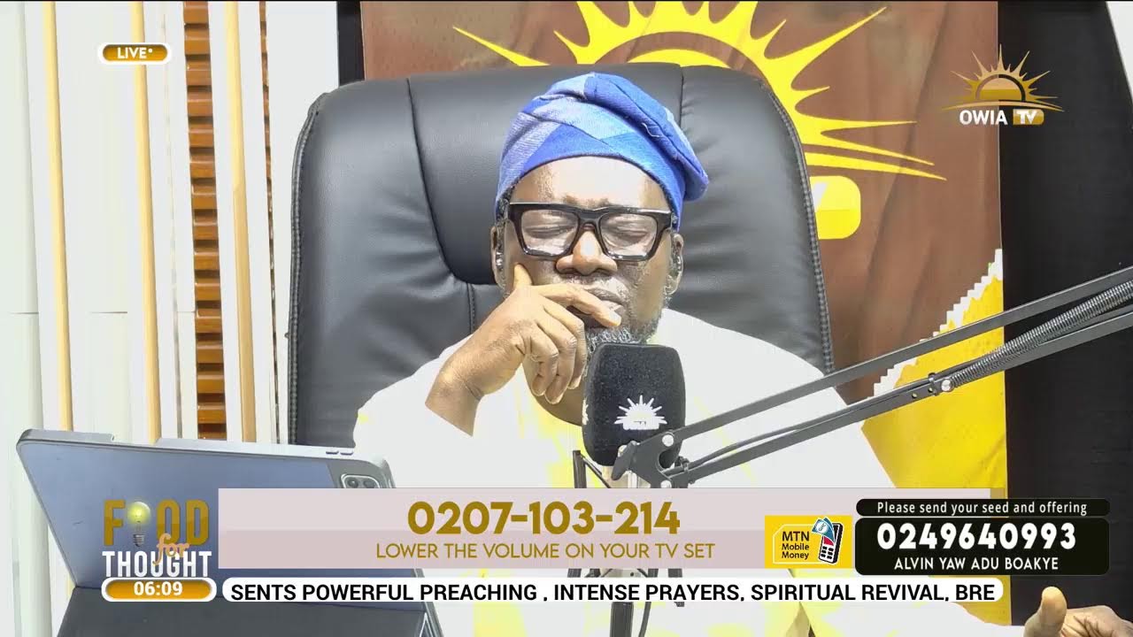 FOOD FOR THOUGHT WITH OMANHENE YAW ADU-BOAKYE {22 -01-26 }