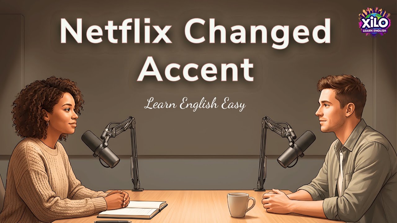 English Podcast for Easy English Conversation | How Netflix Changed My English Accent By Accident