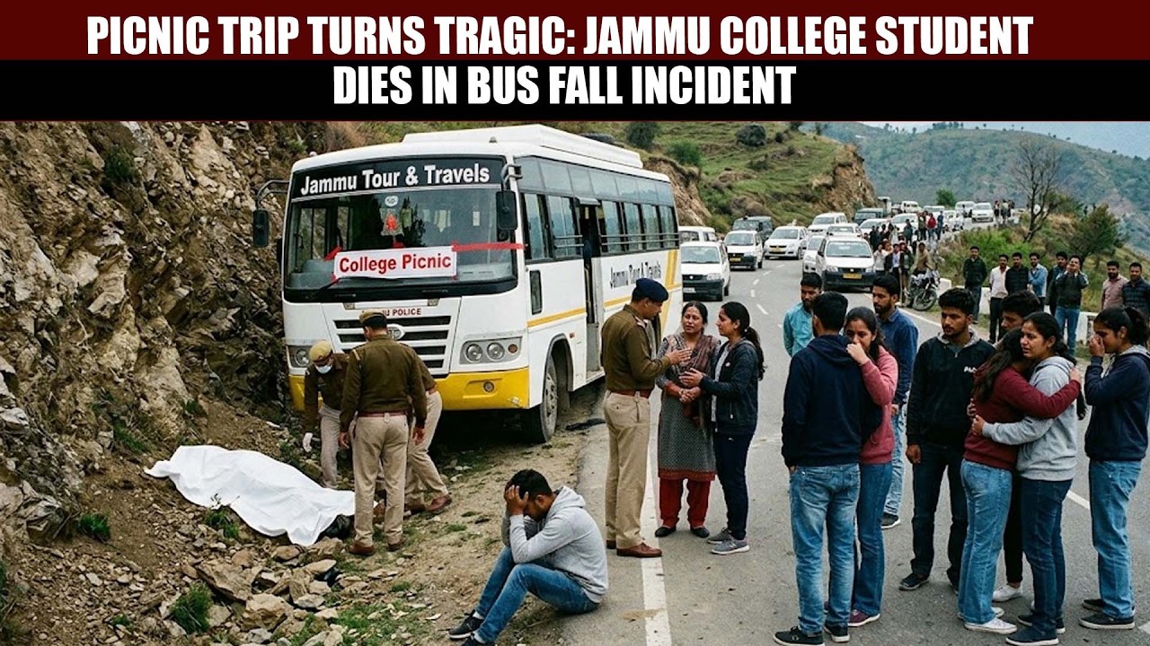 Picnic Trip Turns Tragic: Jammu College Student Dies in Bus Fall Incident