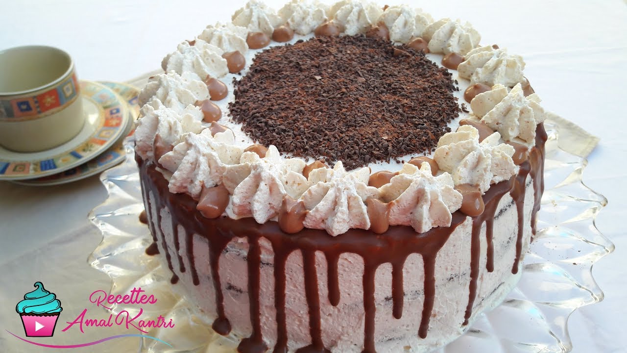 طرطة الكابوتشينو بمذاق مميز ورااااائع سهلة التحضير