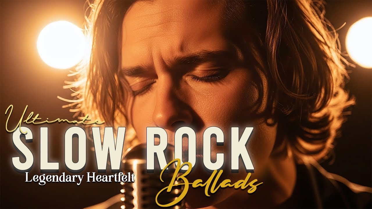 Slow Rock Ballads for Nights You Can’t Sleep 🌙 Classic Rock Love Songs