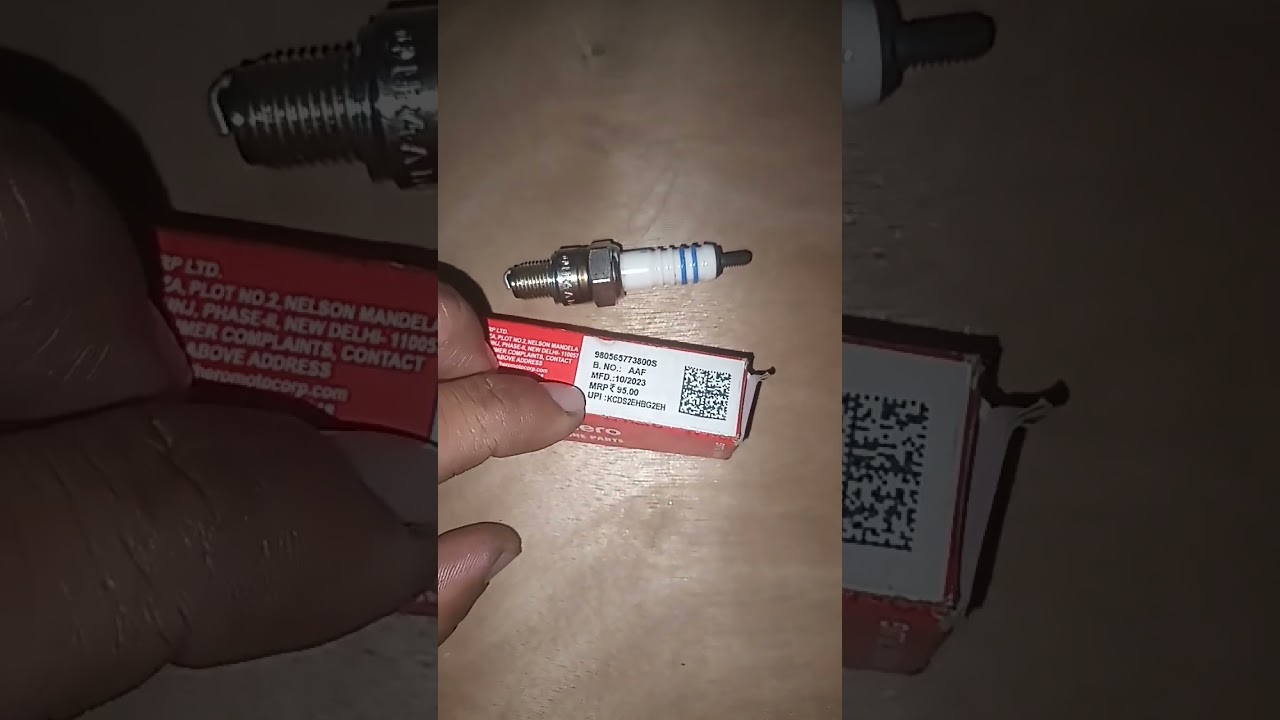 HERO HF DELUXE BS6 BIKE KI ORIGINAL SPARK PLUG MRP