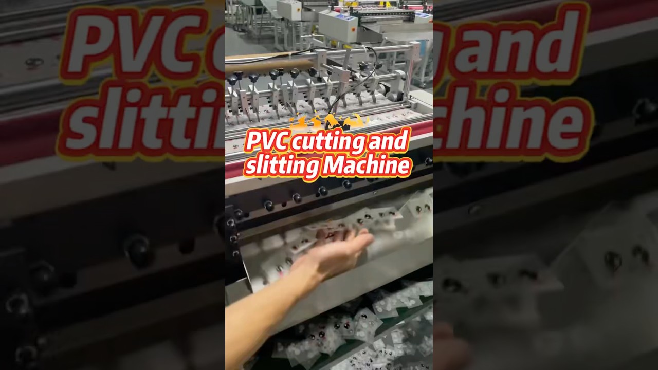 PVC cutting and slitting Machine  #sheetrolling #cutter #nonwoven fabric #PVC