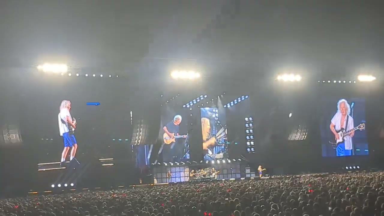 AC/DC Murryfield Stadium Edinburgh 21 August 2025