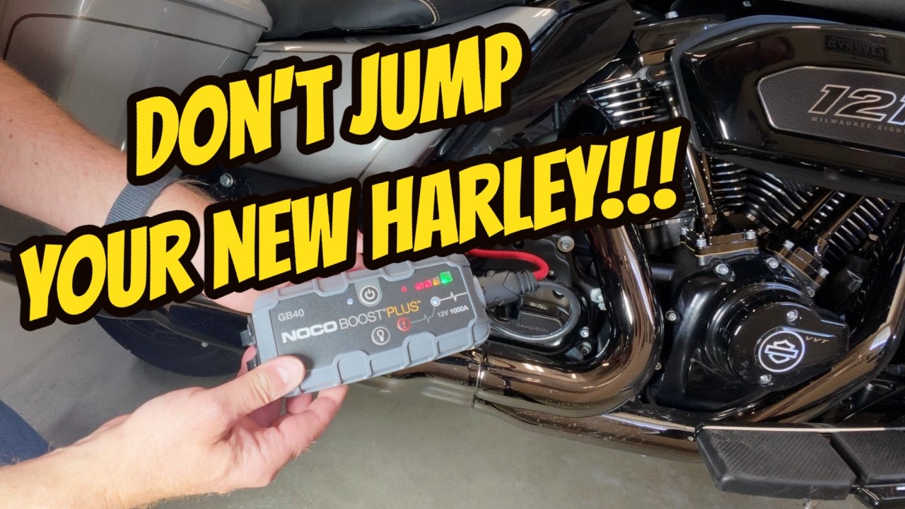 Don't Jump Your New Harley!!