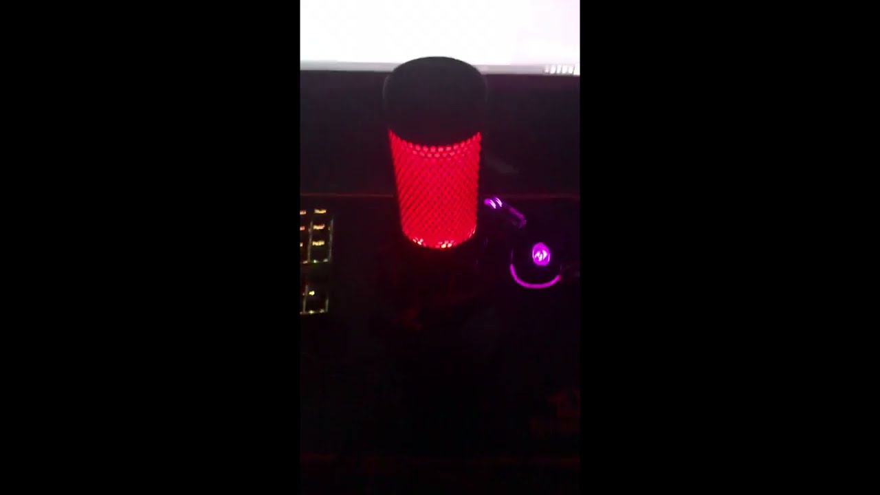 Unboxing microfone hyperx quadcast