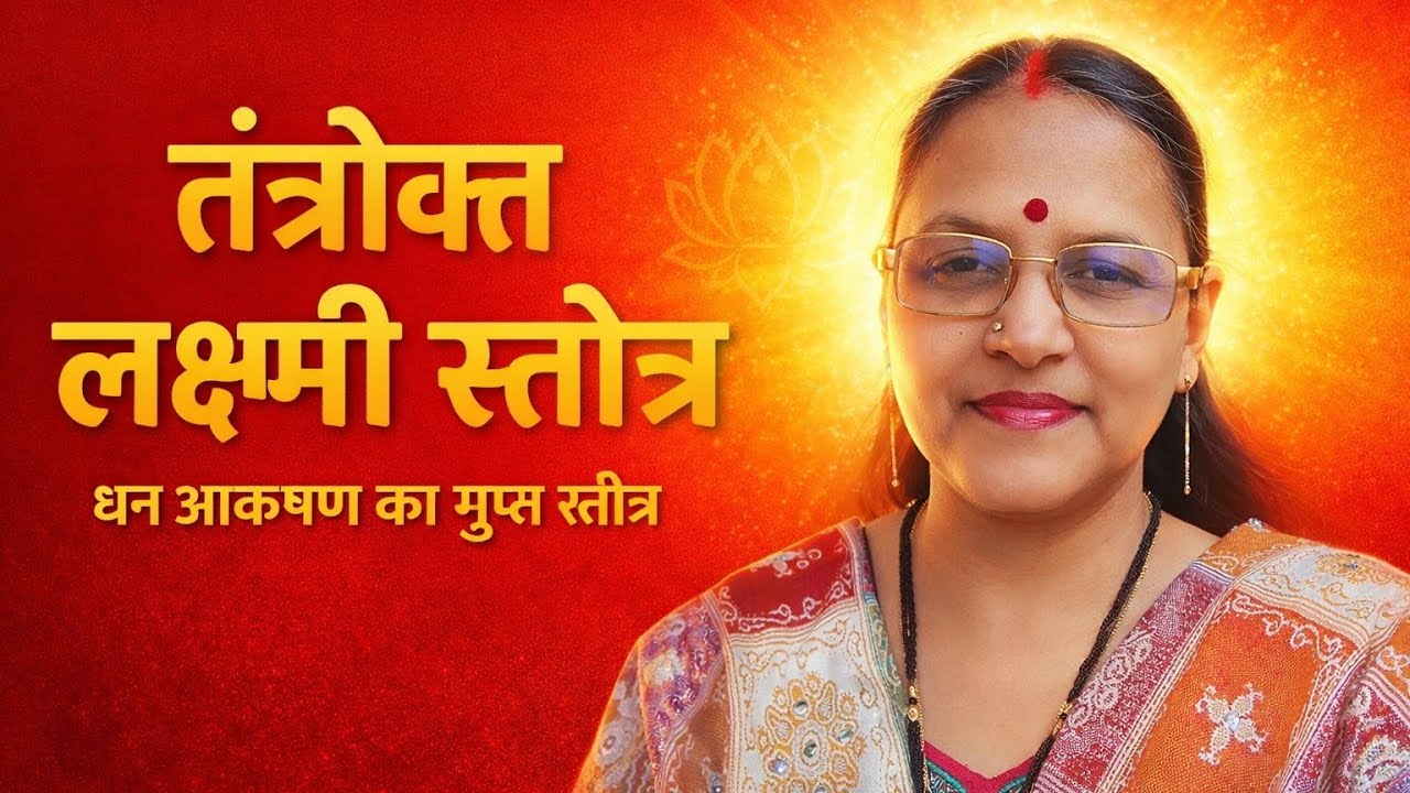 तंत्रोक्त लक्ष्मी स्तोत्र । हर मनोकामना पूर्ण करने वाला स्तोत्र ।श्री कमला कवच ।🕉️