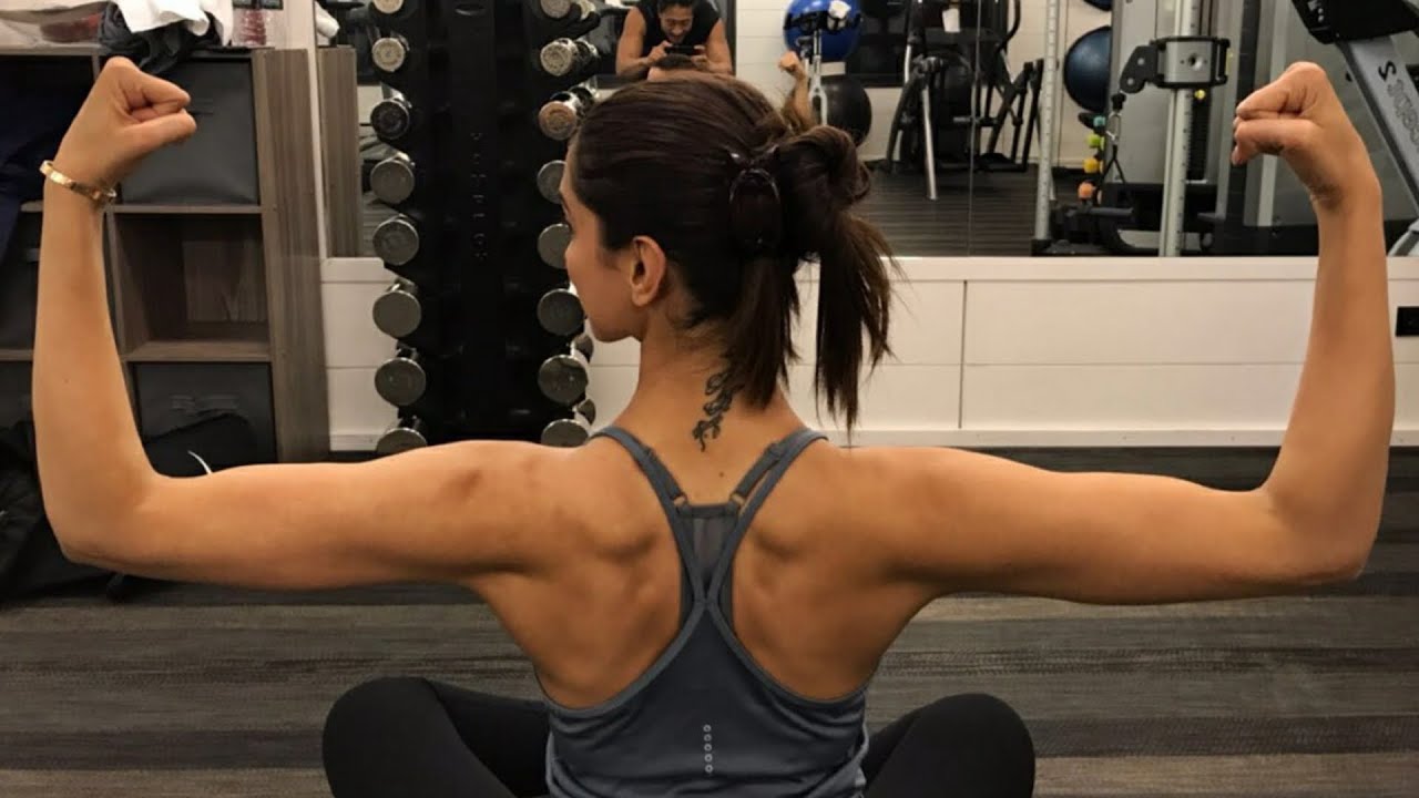 Deepika Padukone's Hot Workout Video | Actress Deepika Full Body Workout | Deepika Fitness and Yoga