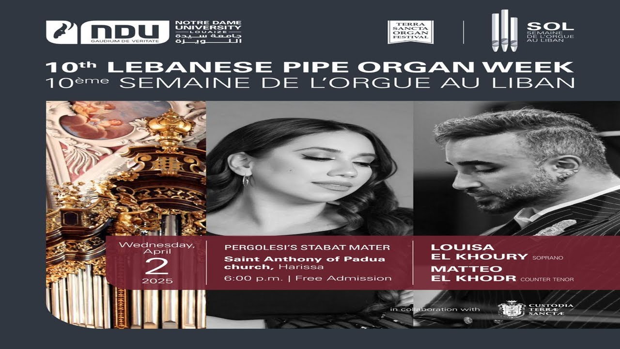 G. B. PERGOLESI, Stabat Mater, Sol Festival 2025, Harissa (Lebanon)