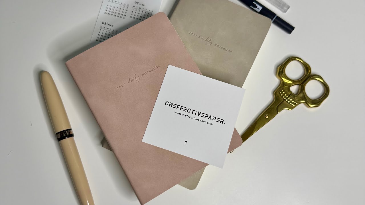 CreffectivePaper 2027 Planner Unboxing 