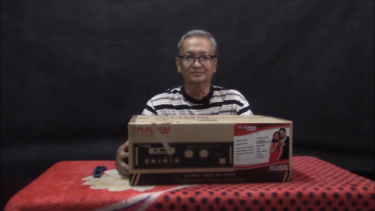 Platinum Boss MA 400 PRO Unboxing (Pilipino)