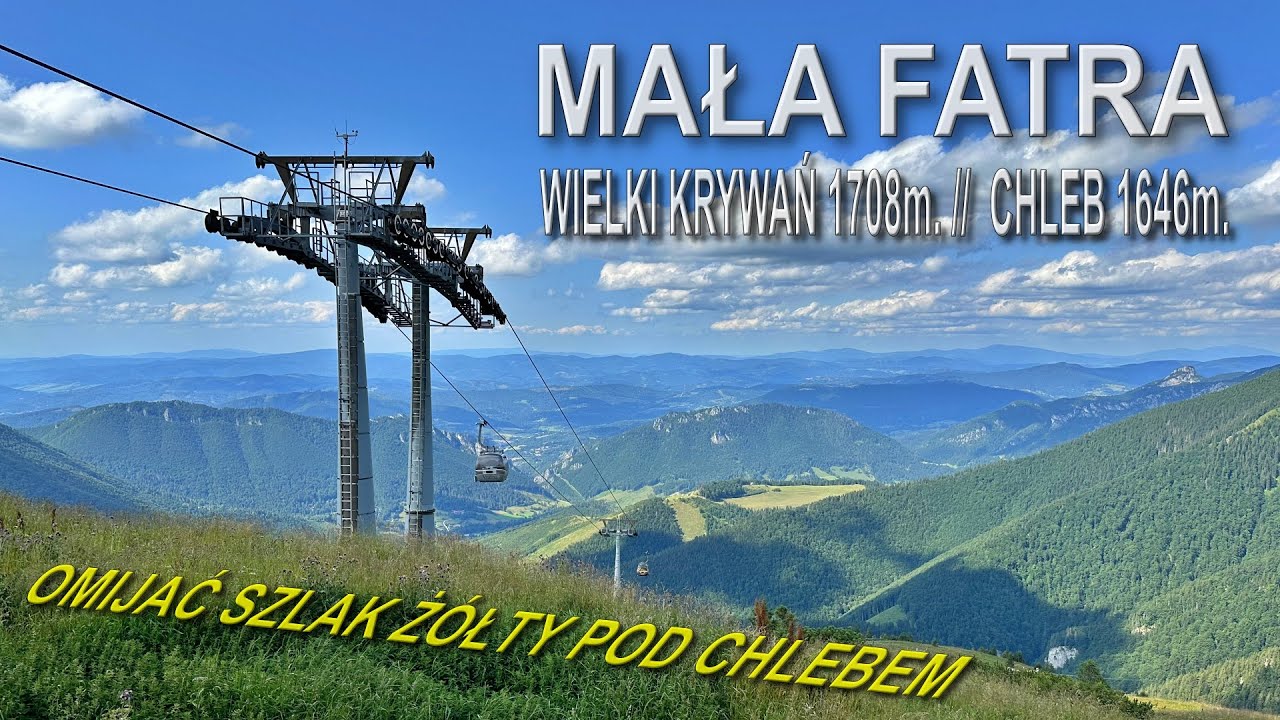 ☀️  Piękno i Strach ⚡️ Wielki Krywań oraz Chleb 🚠