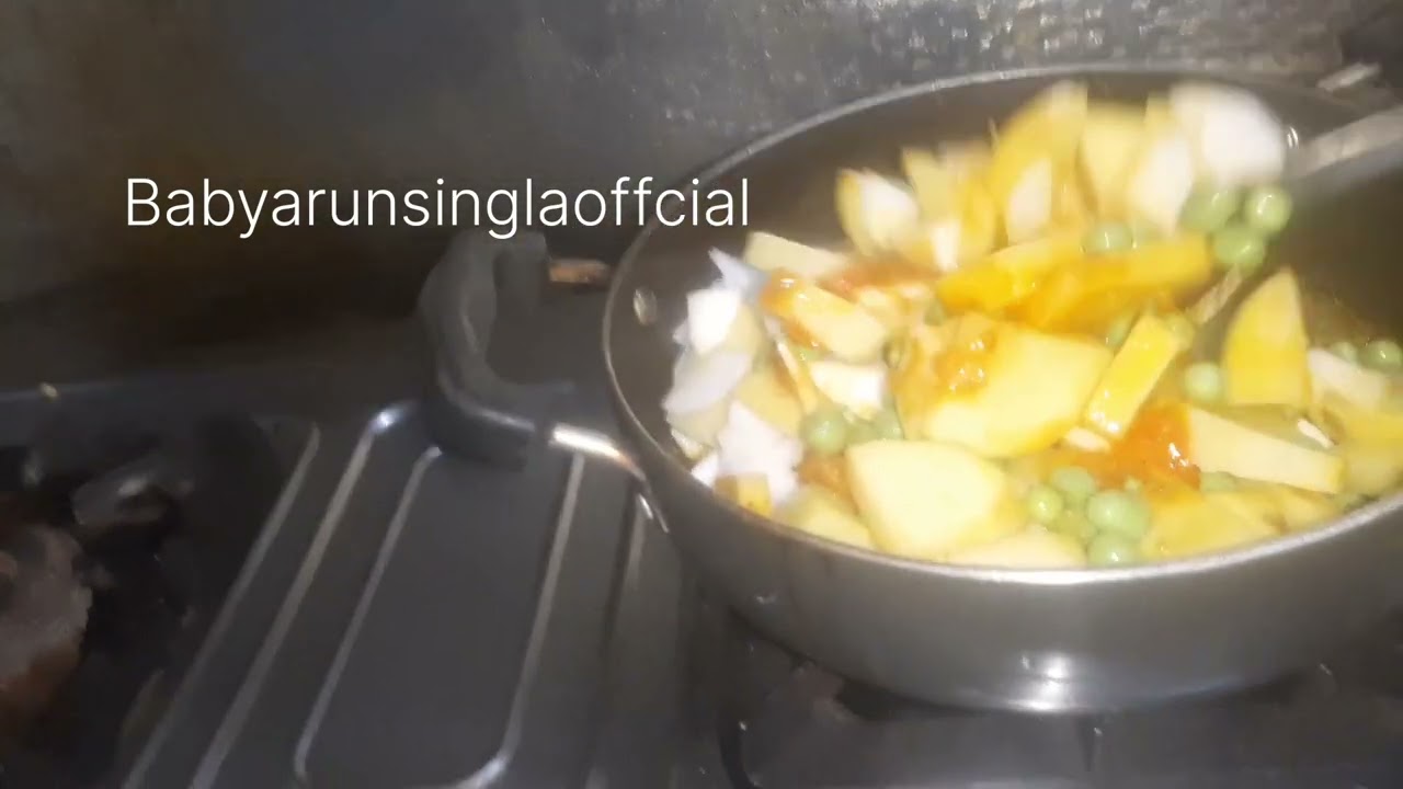 #satvikrecipes #shalgam #aloo #mater 