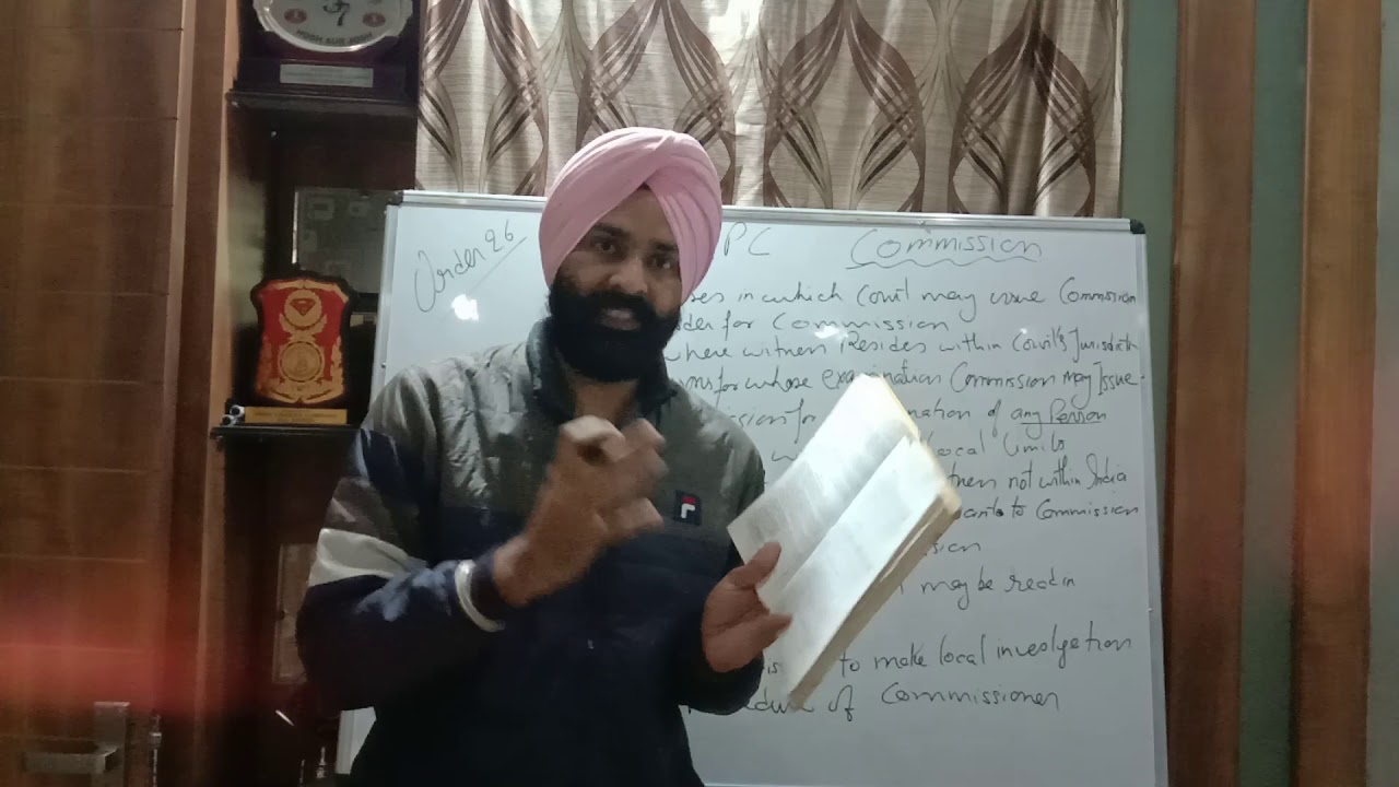 CPC ORDER 26 (RULE 1 TO 10) COMMISSION