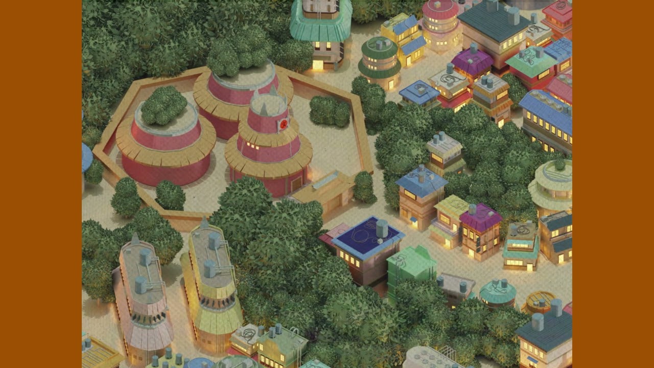 Naruto OST- Konoha Peace (Slowed + Reverb)