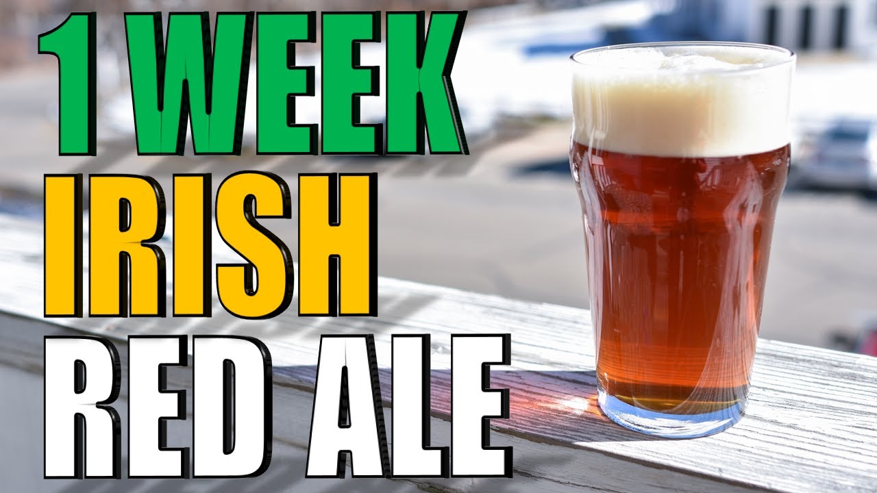 Brewing an IRISH RED ALE With MORE FLAVOR | Grain to Glass in SEVEN DAYS