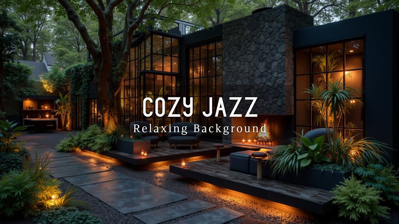Calm Jazz Background for Work ~ Gentle Music for Productive Study Sessions