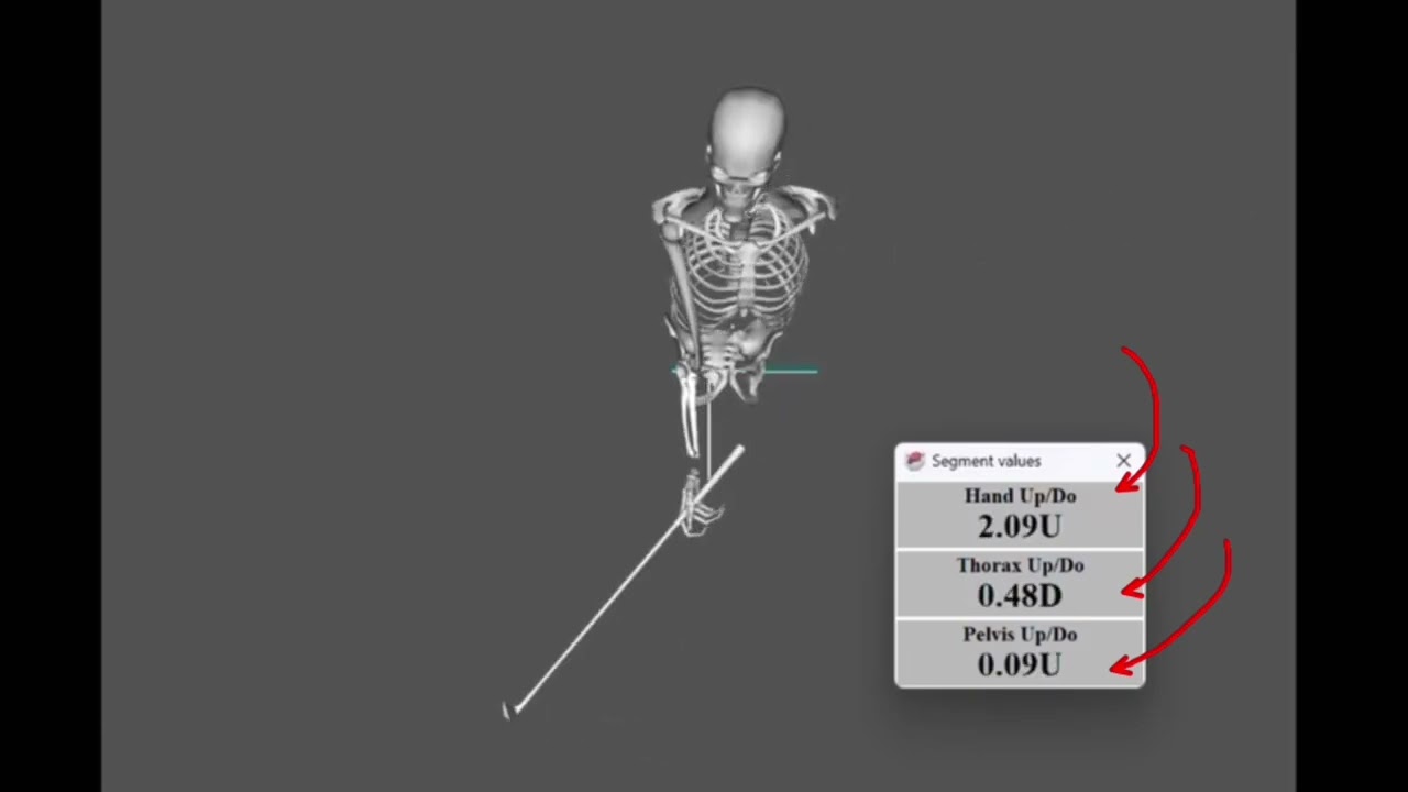 The ground and the player in chipping 