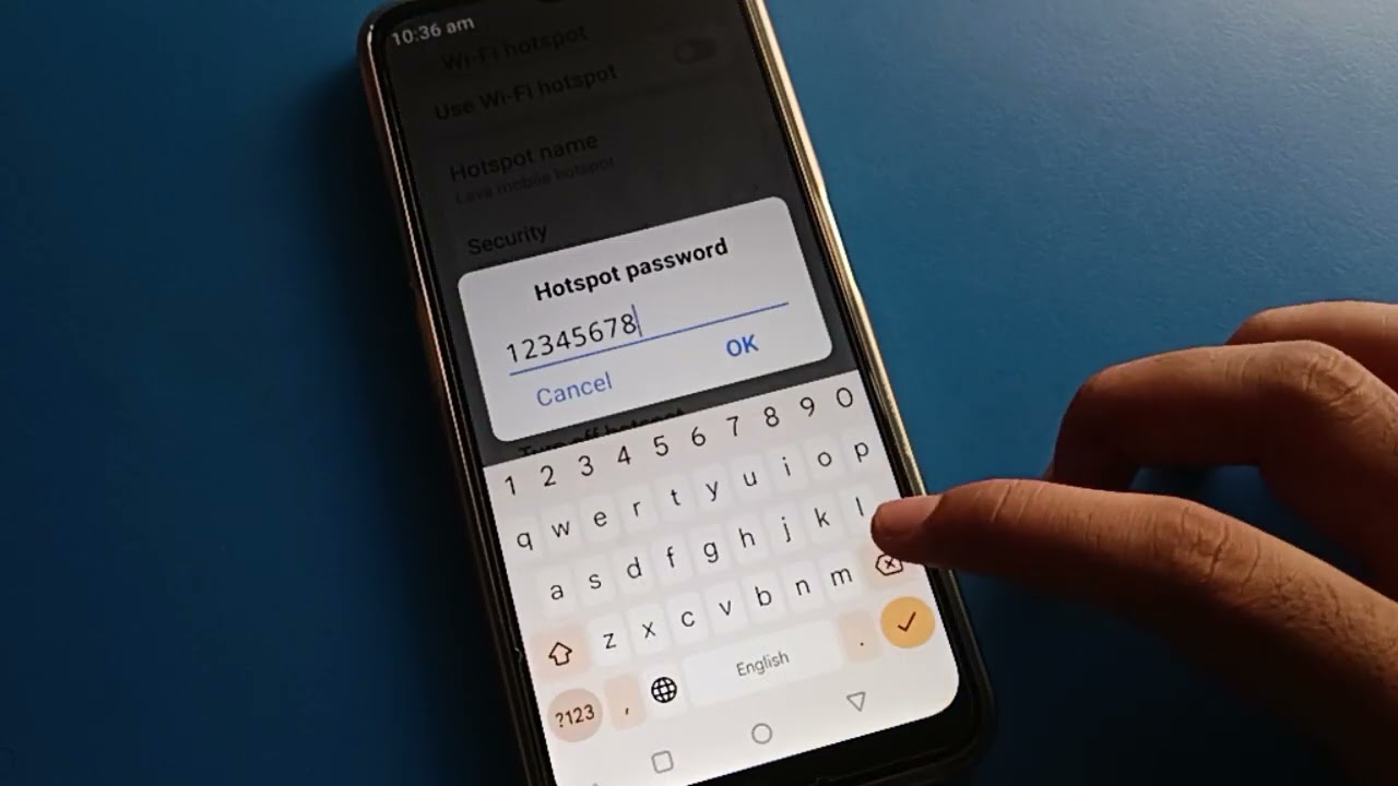 Hotspot setting Lava blaze 2, how to change hotspot password lava phone