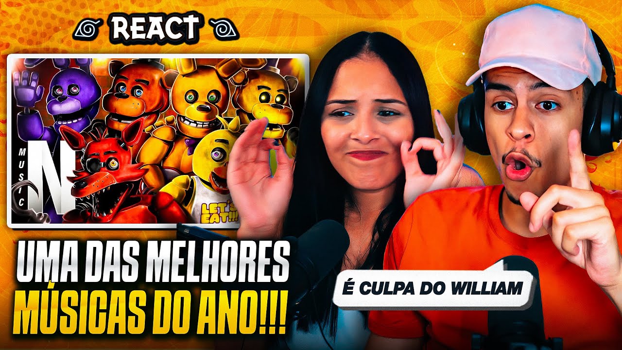 NEKO: O Homem de Roxo | Five Nights at Freddy’s | [Casal Jounin React] 🔥