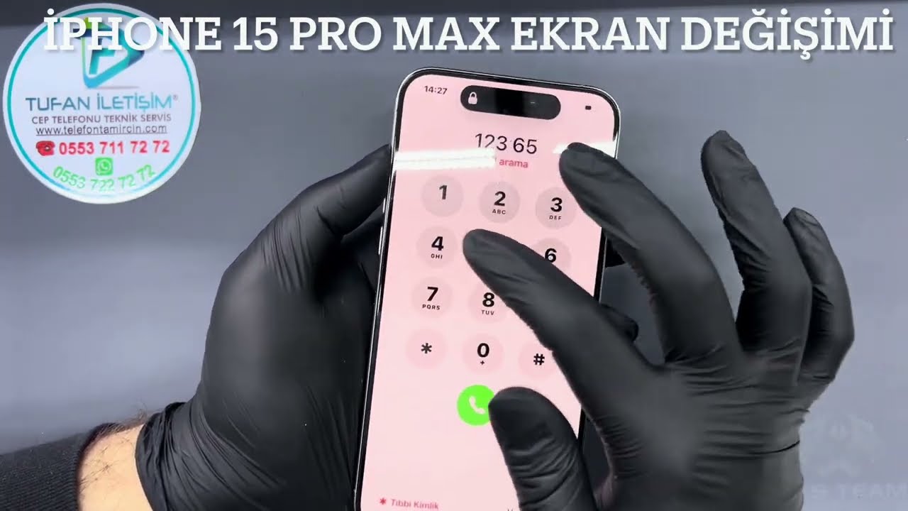 İphone 15 Pro max cam değişimi 
