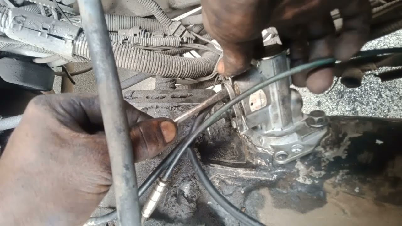 Lori Volvo punca gear splitter Tak masuk  angin bocor di splitter speed gear .