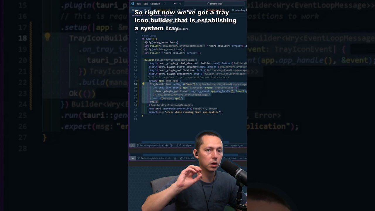 Tauri Positioner Plugin With JavaScript #live #coding #tauri