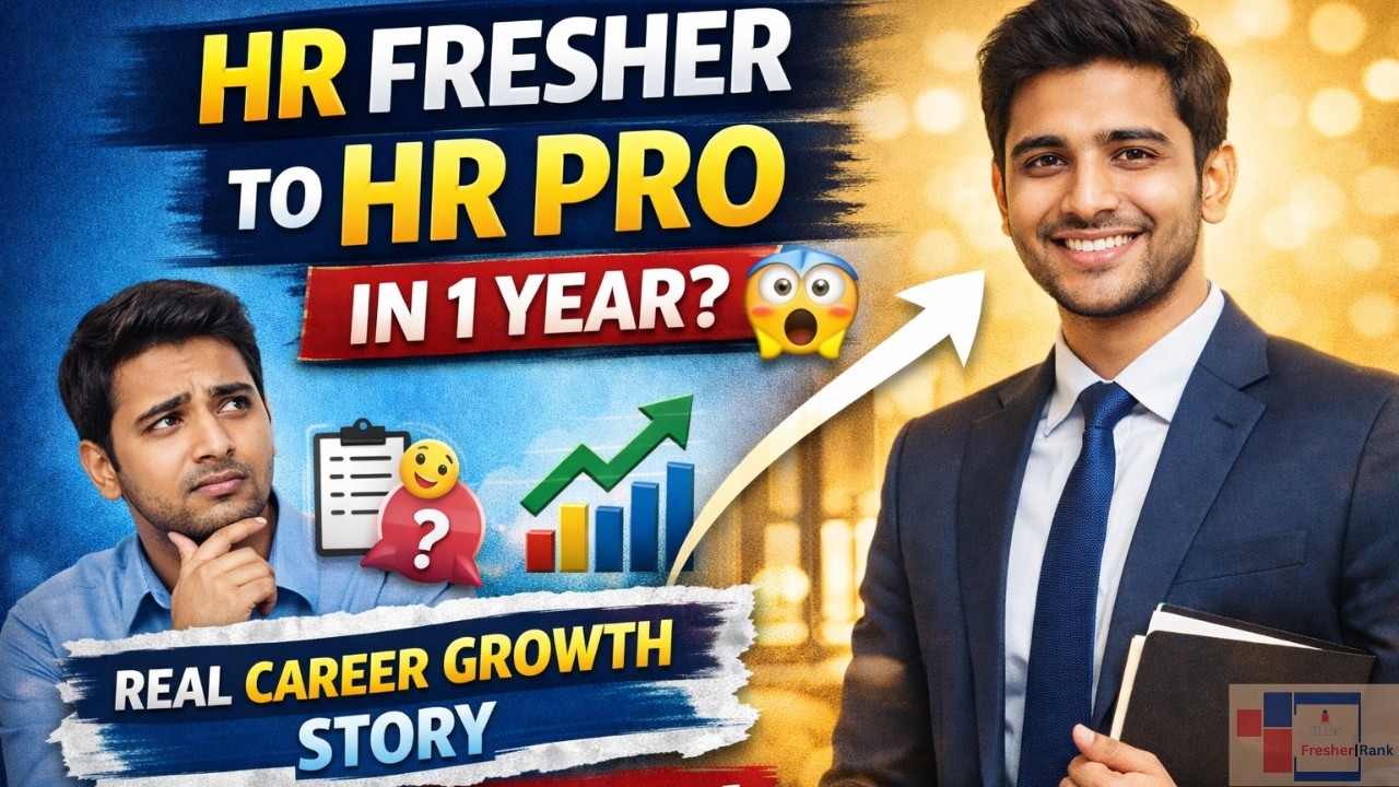 HR Fresher to HR Pro in 1 Year? 😳 Real Career Growth Story | HR Career Guide 2026