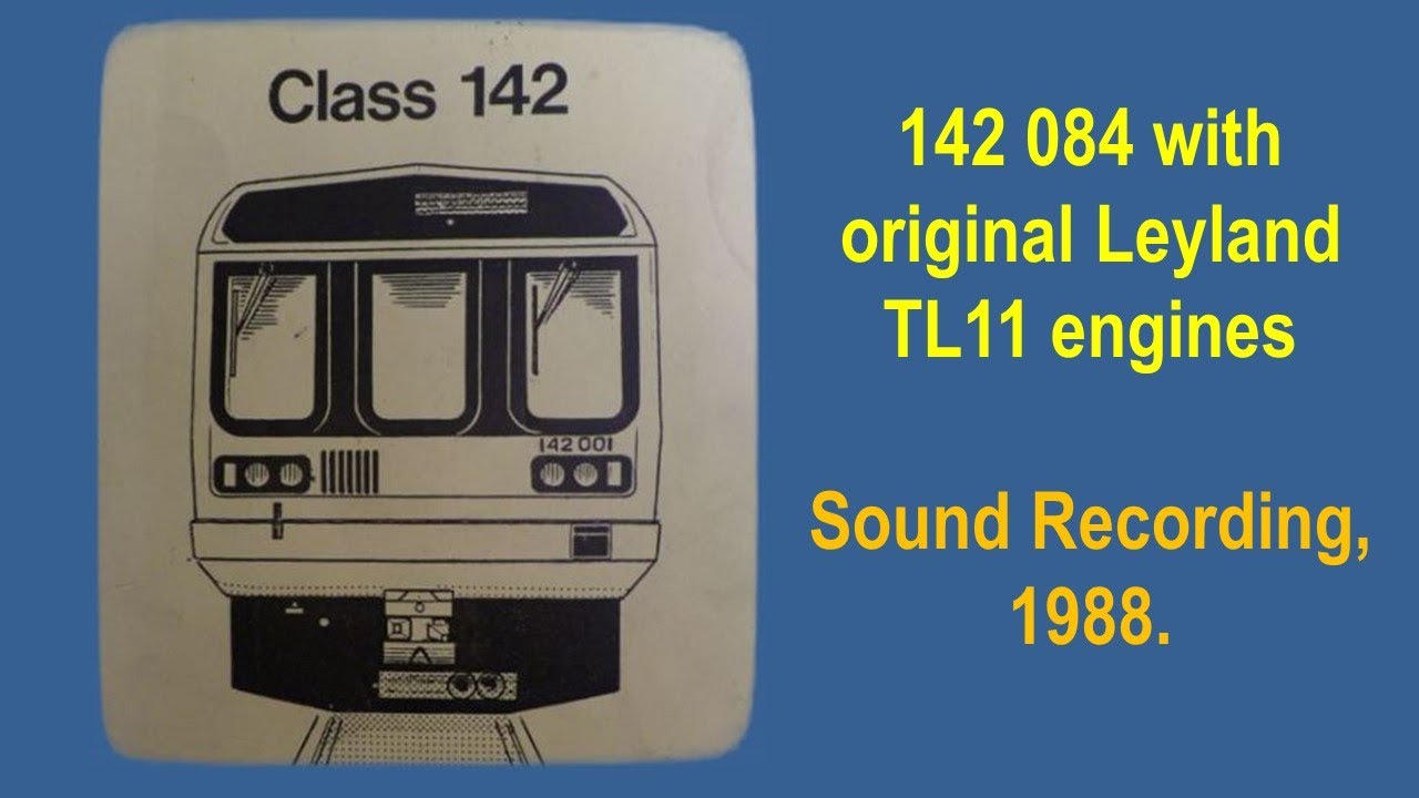 BR Pacer 142 084 with original Leyland TL11 engines