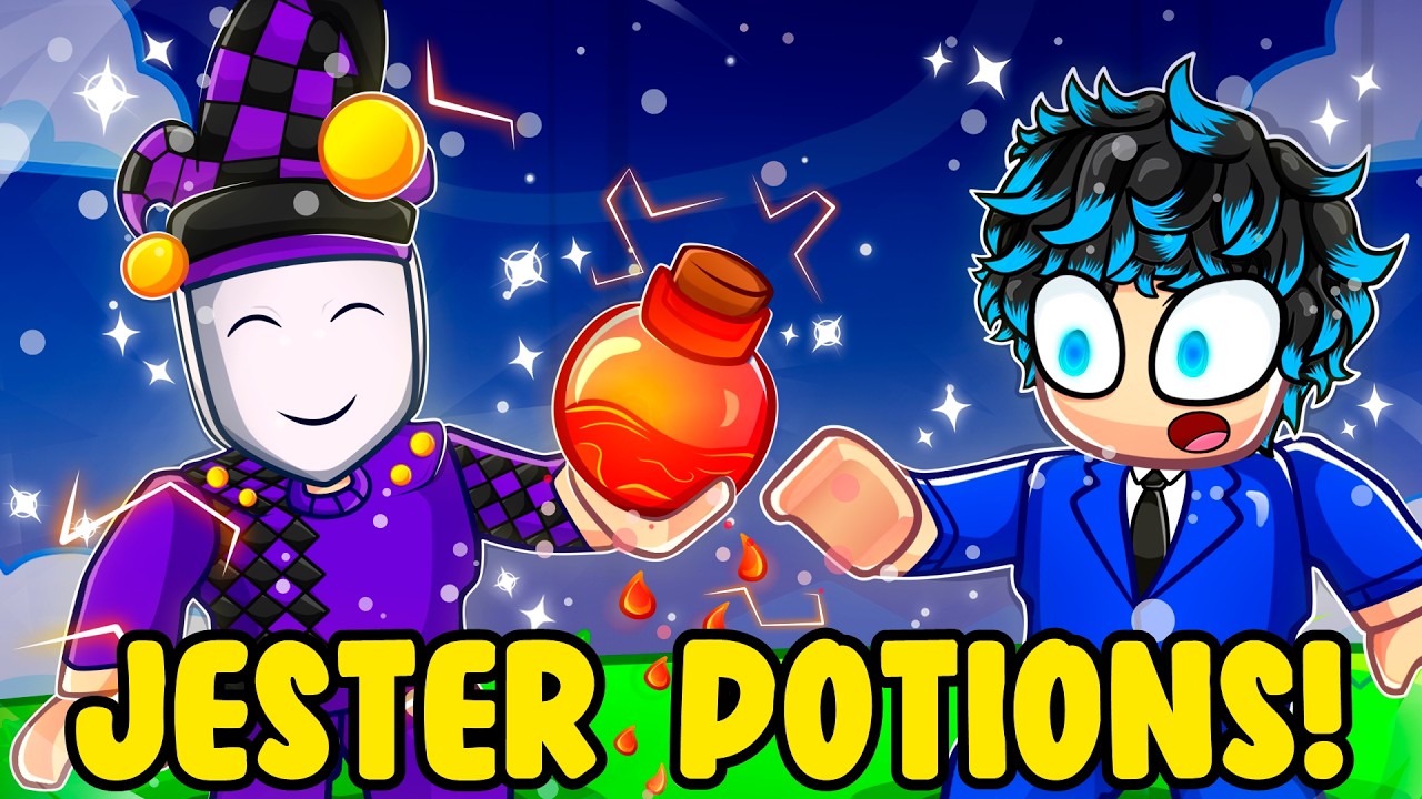 Getting NEW POTIONS from RARE JESTER Merchant on Roblox Sol's RNG!