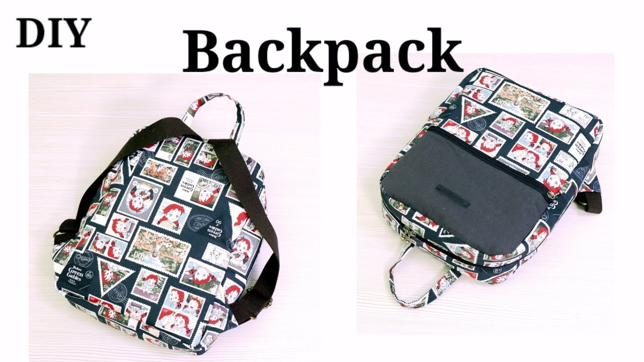 백팩만들기 자세하고 친절한 설명 / 백팩 무료 패턴 / 옆면 길이 딱 맞추는 꿀팁 / make a backpack /