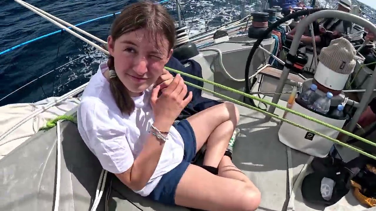 7 juin à bord du Kriter VIII avec les élèves du lycée maritime et aquacole de La Rochelle