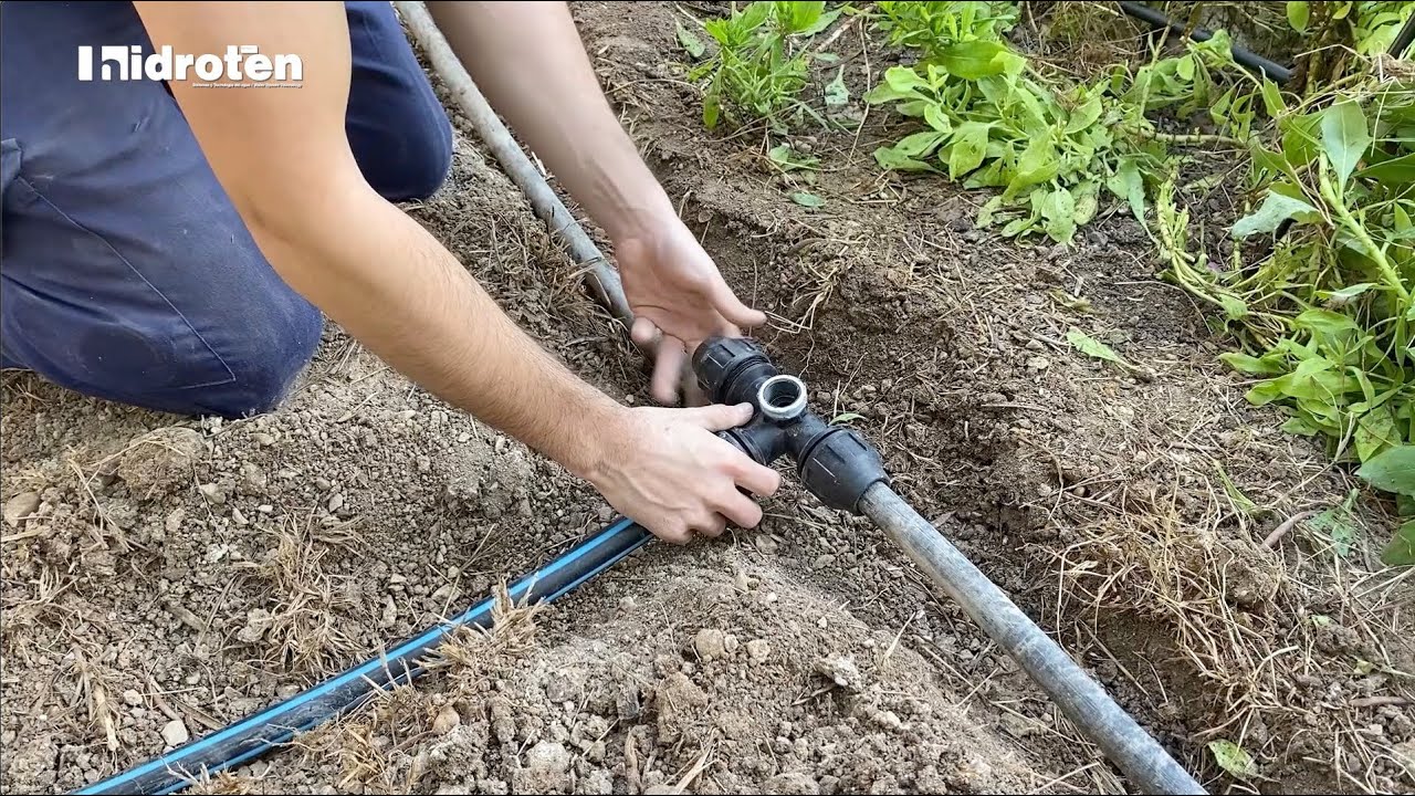 Installation d'Arroseurs en Utilisant le Système de Raccord 