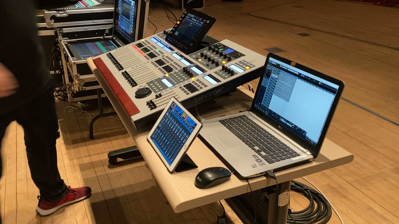 Wing, x32   AES50을 이용하여 음향신호 전송